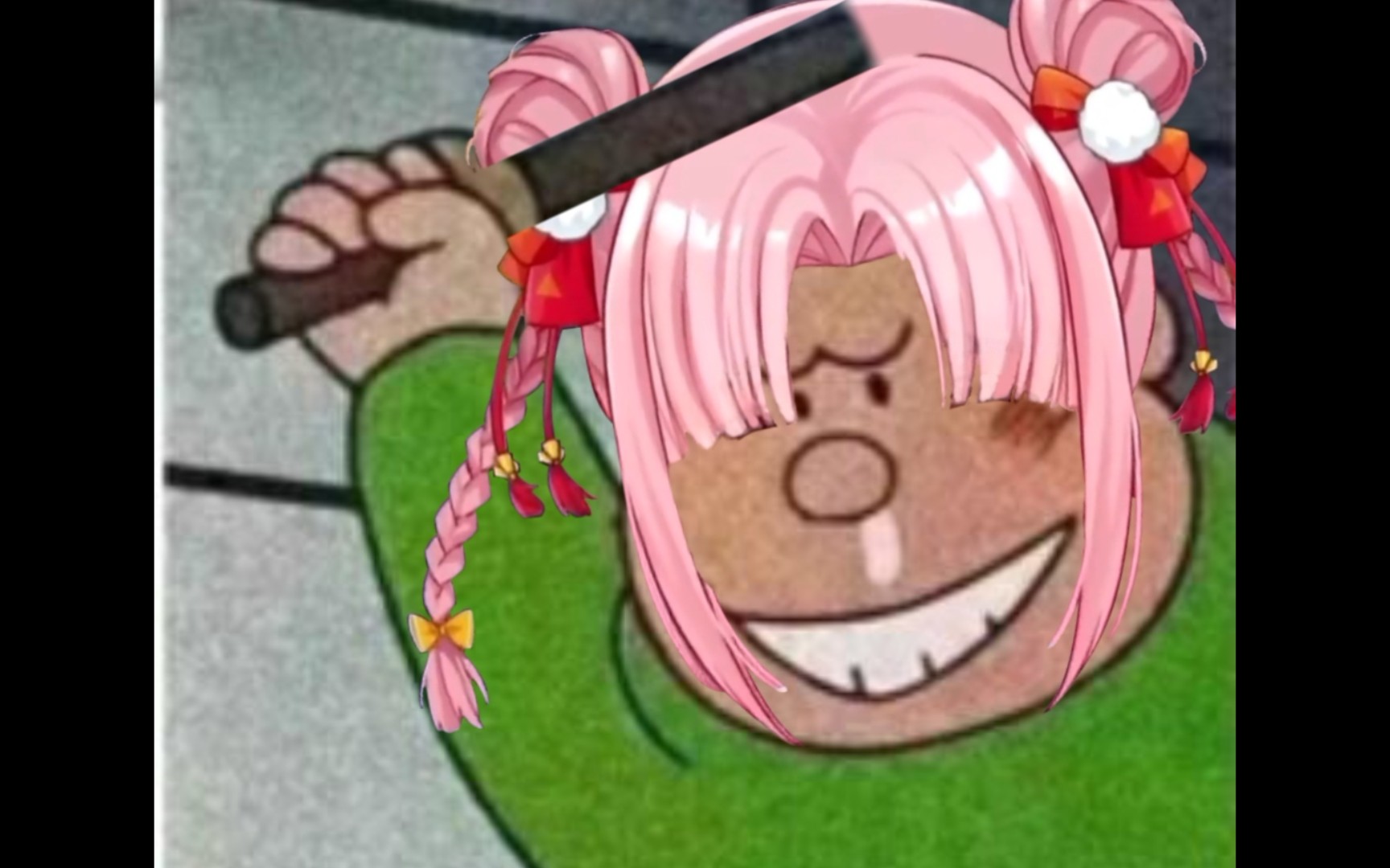 扇宝我可是幼儿园大二班老大都过来喊大哥