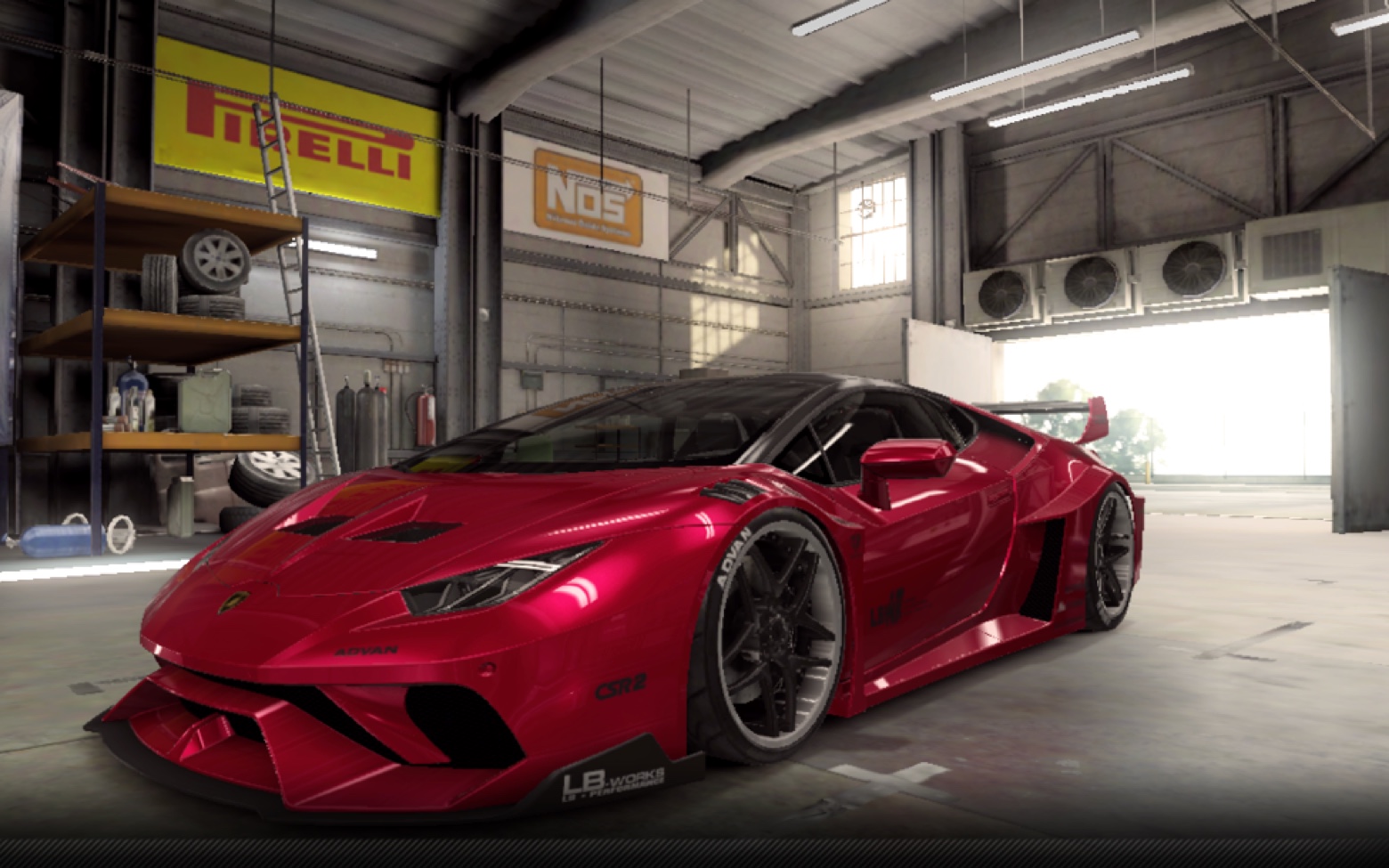 csr2lbsilhouettelamborghinihuracancoupé
