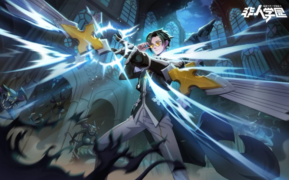 《非人学园》太白银色裁决皮肤爆料!