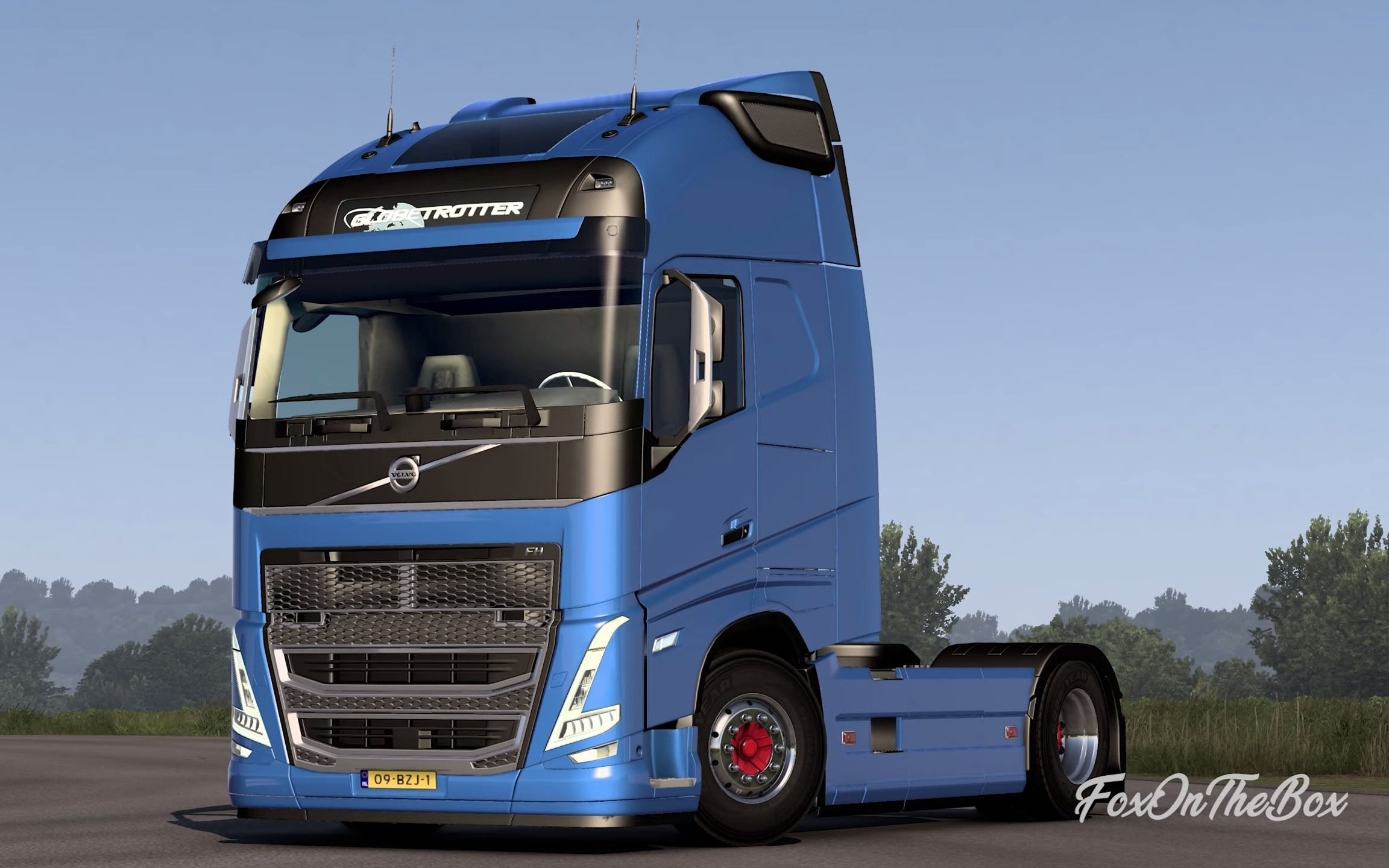 欧卡2mod:新沃尔沃fh5 2021 ets2 1.