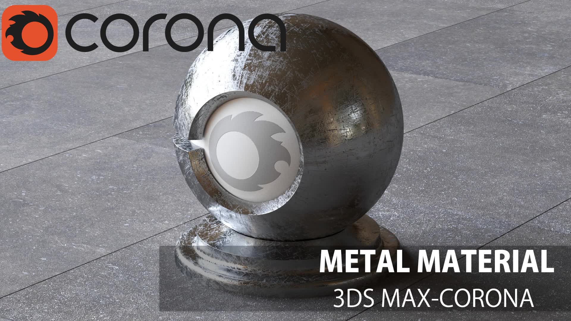 3ds Max Corona逼真的拉丝金属材料教程哔哩哔哩bilibili