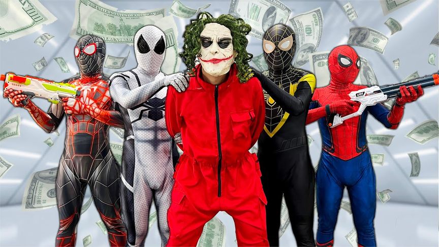 蜘蛛侠变聪明制定计谋 被逮捕的小丑王!