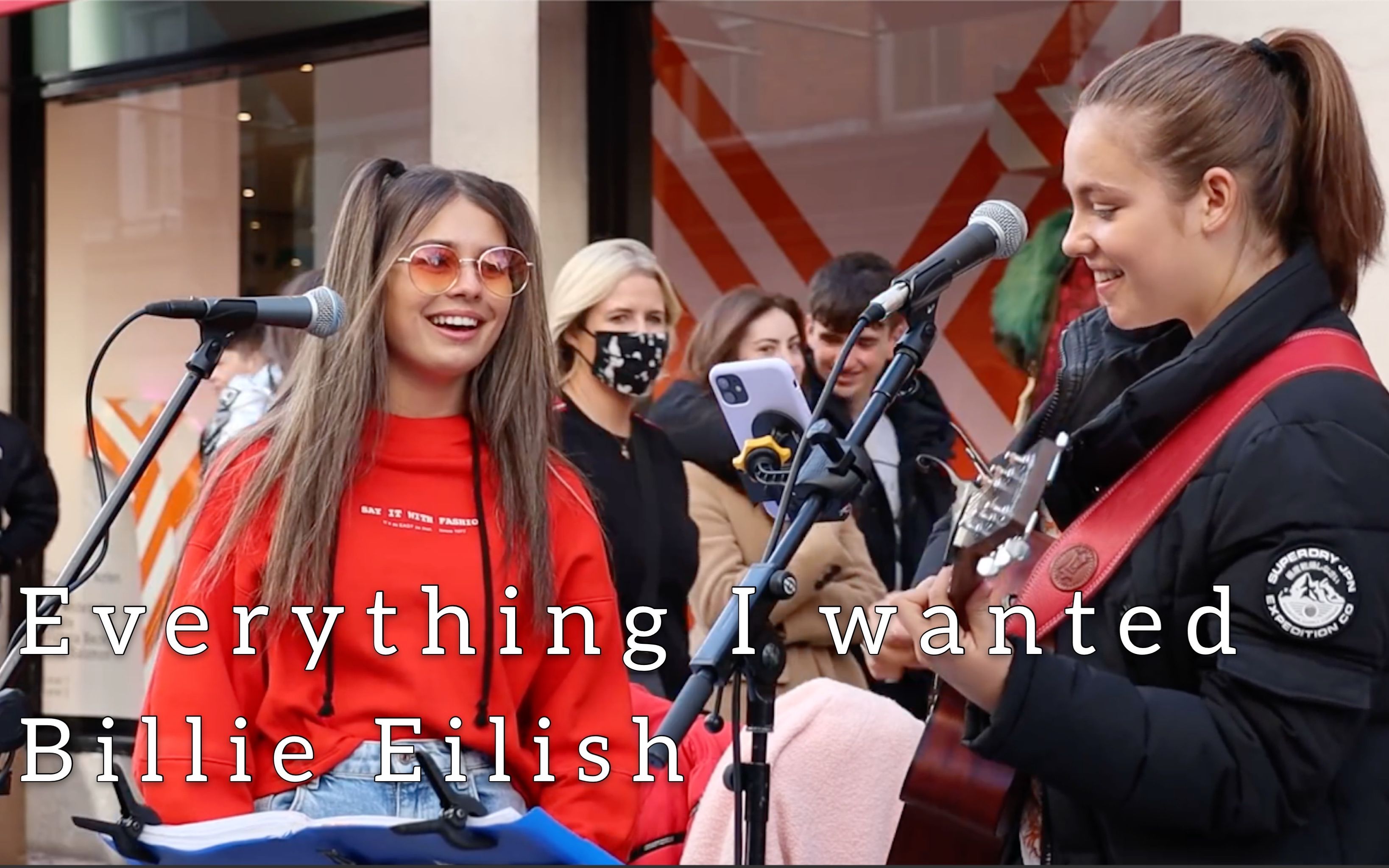 艾莉alliesherlock都柏林小才女名们街头双人合唱billieeilishevery