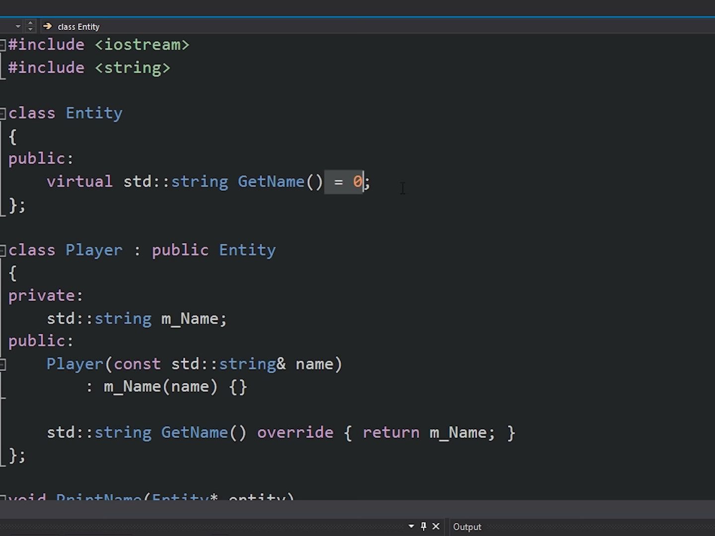28 Interfaces in C++ (Pure Virtual Funct - 哔哩哔哩 image.