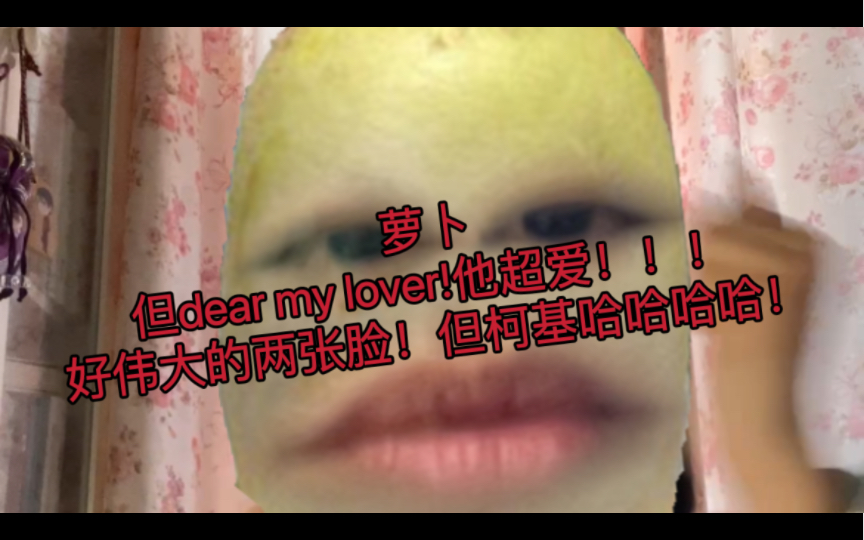 萝卜 但dear my lover 好伟大的两张脸 他超爱 给我冲32绝了啊啊啊啊啊哔哩哔哩bilibili