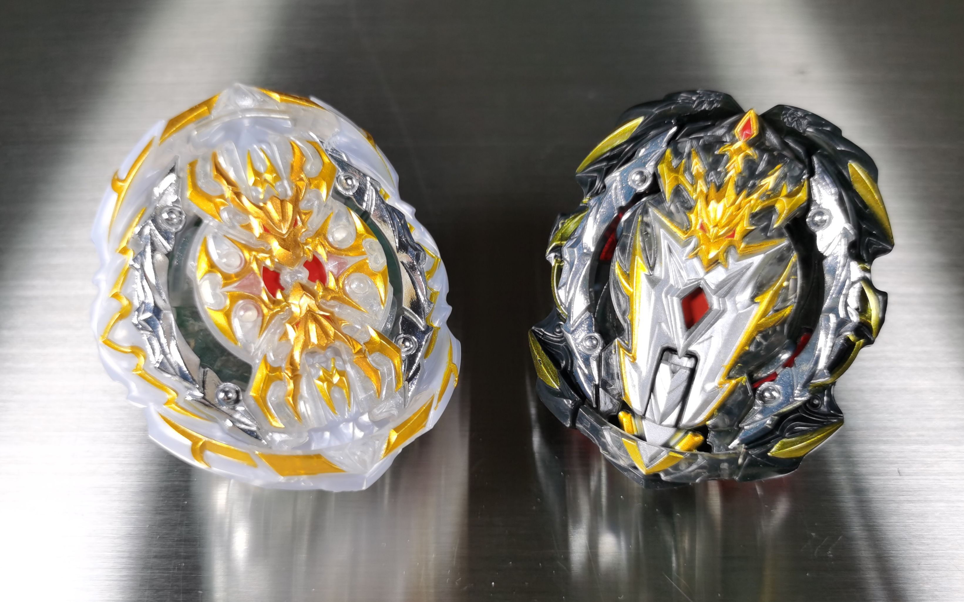 【陀螺对战】战斗陀螺burst gt 擎天终焉x王权创世_哔哩哔哩_bilibili