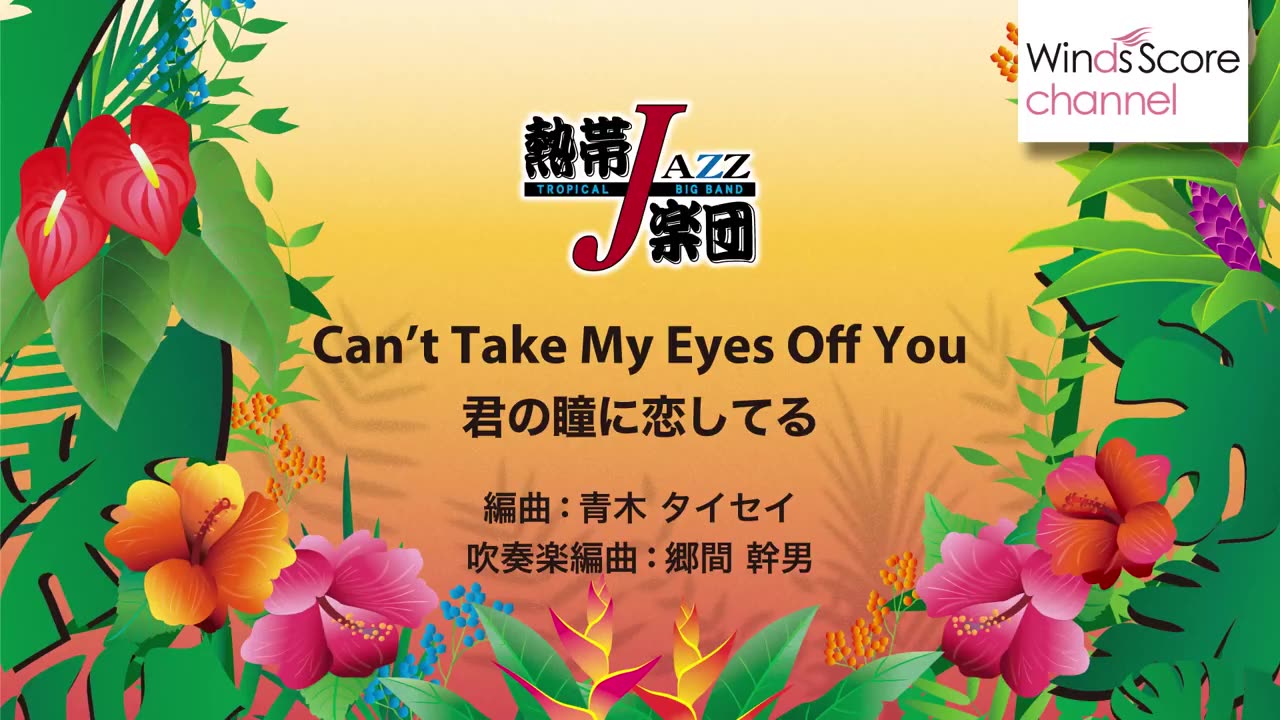 [图]【管乐团】我的视线无法离开你 Can't Take My Eyes Off You 3.5-4级 / TJB-14-001