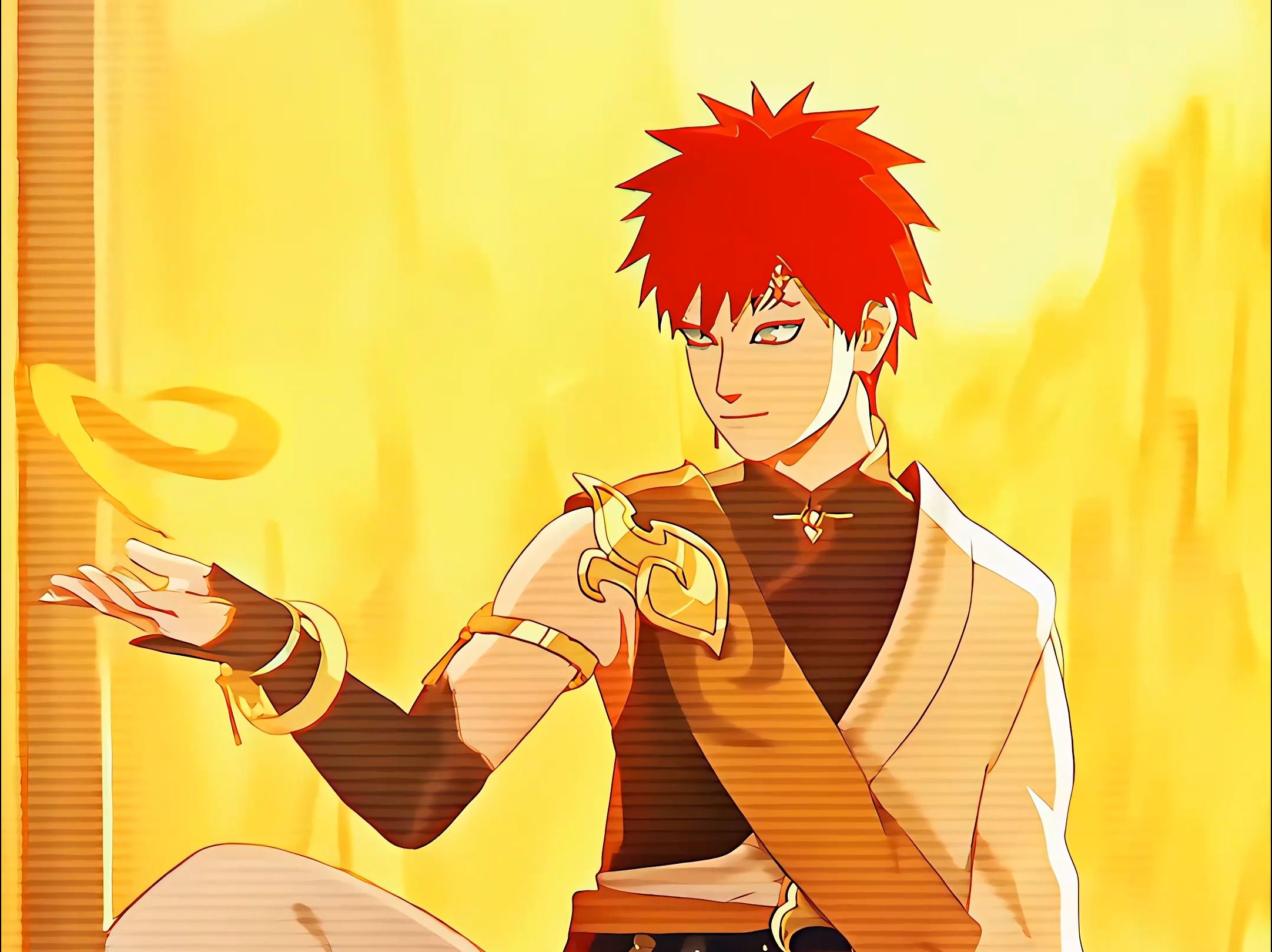 "来自我爱罗的新年祝福"