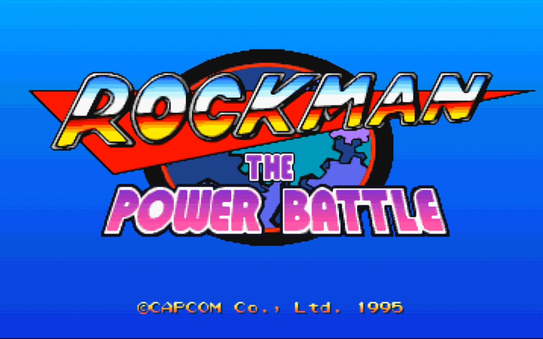 街机《洛克人:力量之战 (日版cps1里版)》开头动画