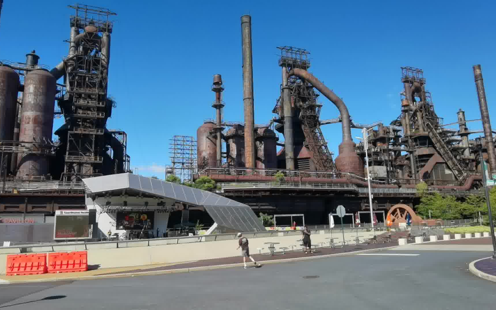 伯利恒钢铁旧址园区剪影_哔哩哔哩_bilibili