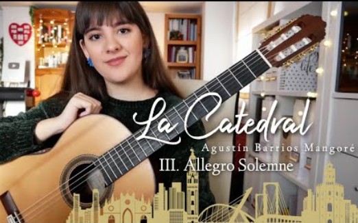 [图]西语小姐姐演奏《大教堂》第三乐章La Catedral III - Paola Hermosín