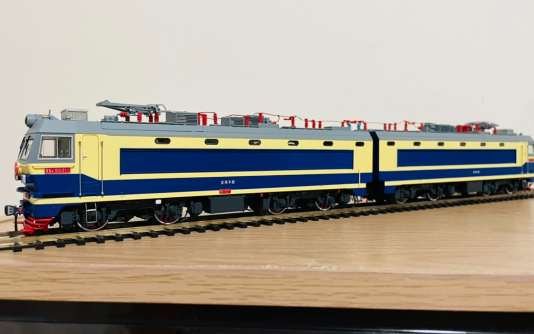 火车模型 1435 ss4g乱拍