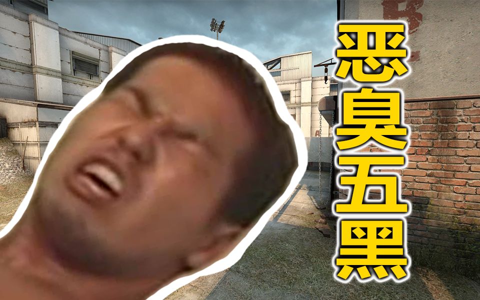 csgo恶臭官匹五黑小鬼玩梗不可避csgo直播集锦05