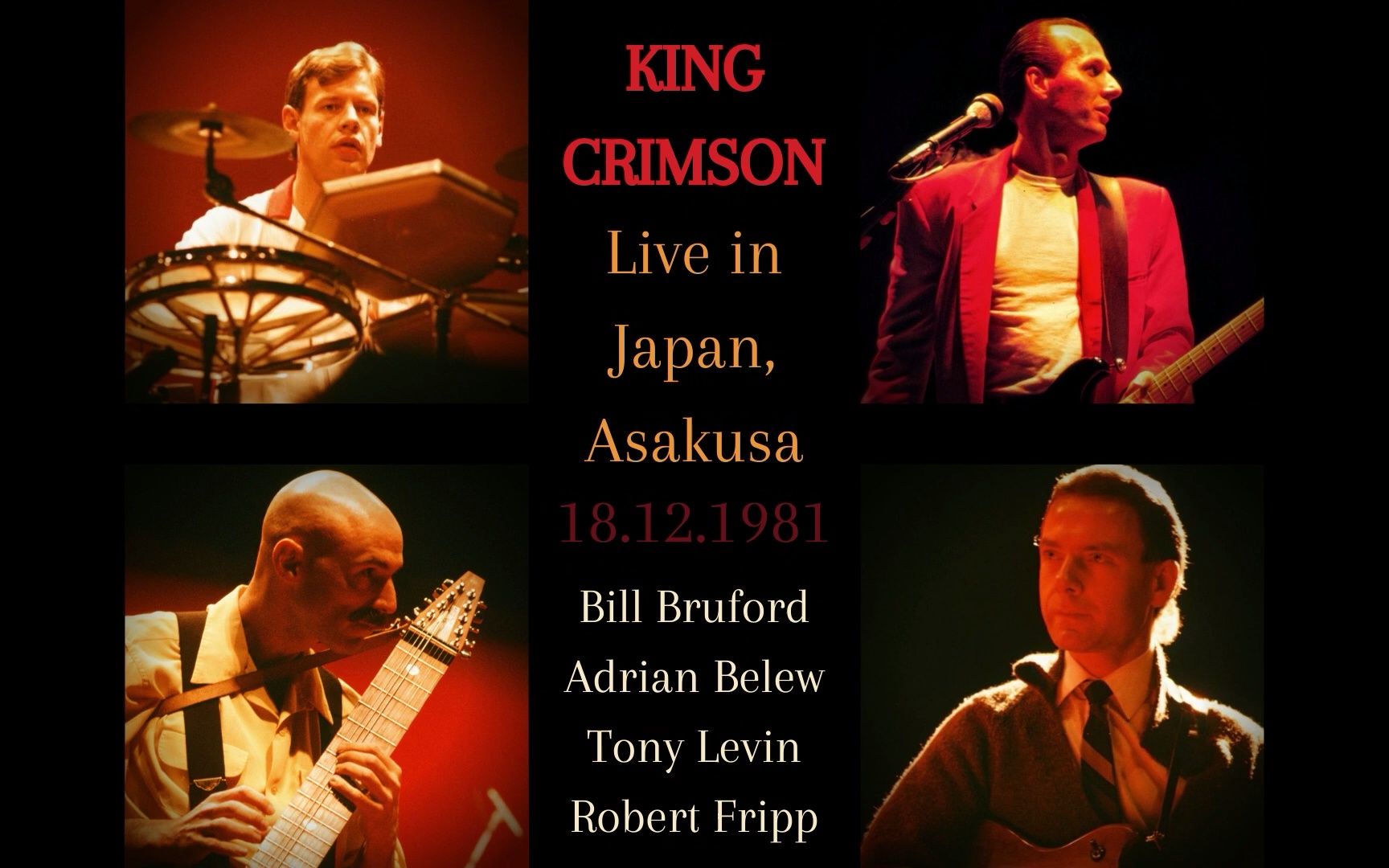 King Crimson  Live Asakusa  18/12/1981哔哩哔哩bilibili