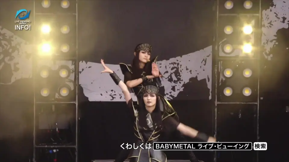 BABYMETAL ARISES - BEYOND THE MOON - LEGEND - M - LIVE VIEWING_哔 