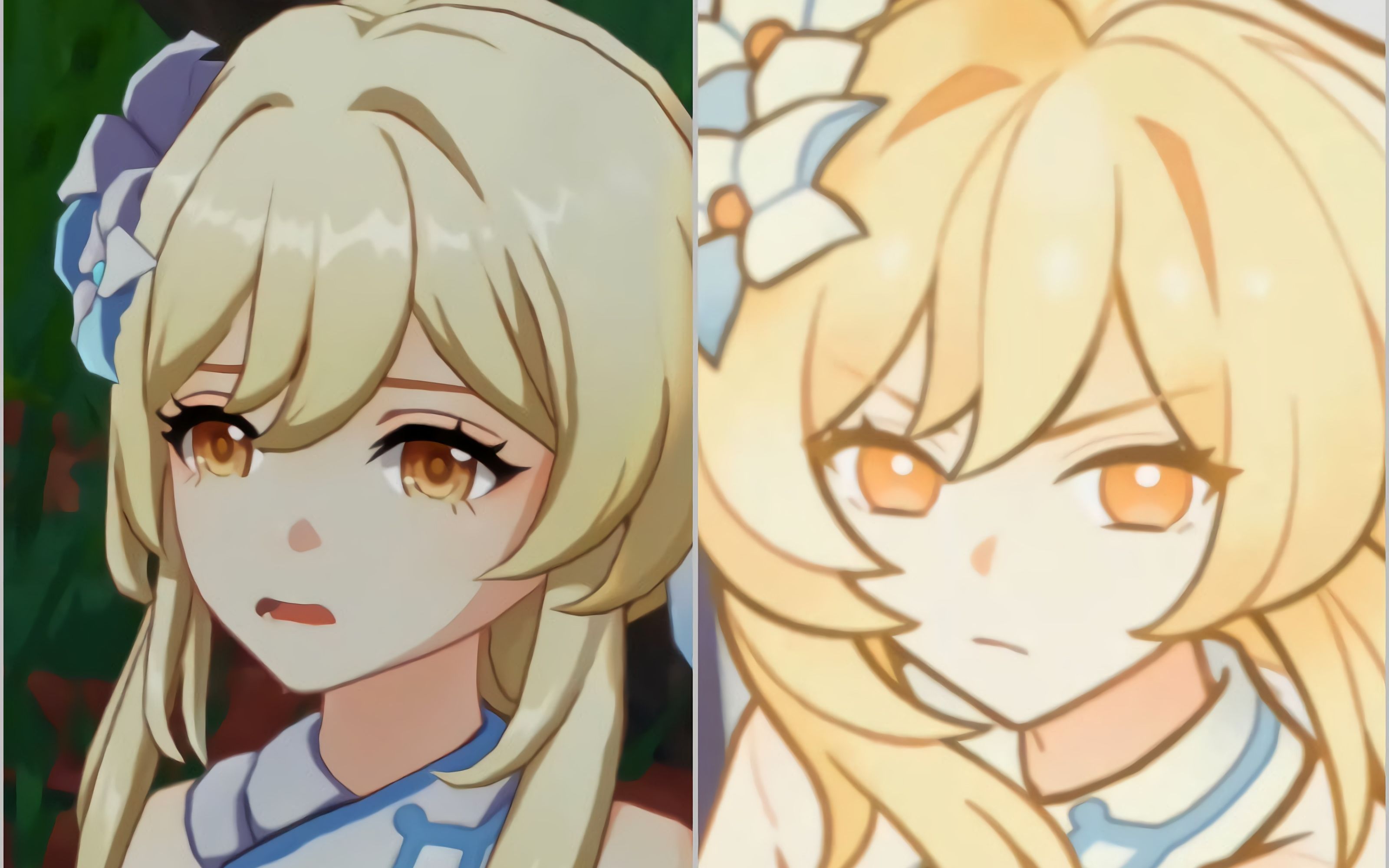 【原神】现在的荧vs以前的荧!