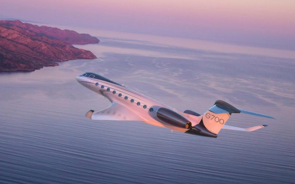 湾流生产的最新款私人公务机飞行速度让大部分飞机望尘莫及