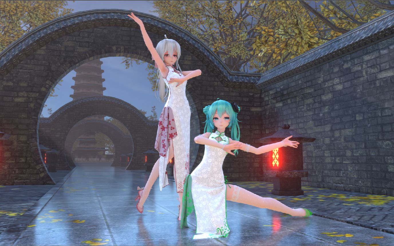 初音弱音MMD图片