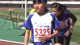日本小学女子田径比赛中出场的选手们奋斗的场面 哔哩哔哩 つロ干杯 Bilibili