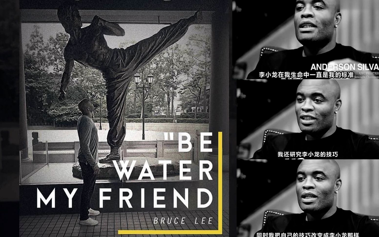 我将技战术改成李小龙那样ufc蜘蛛人李小龙是我一生的标准