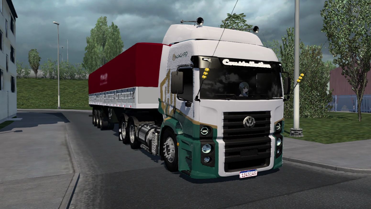 欧洲卡车模拟2:巴西特有大众卡车(卡车mod在简介)