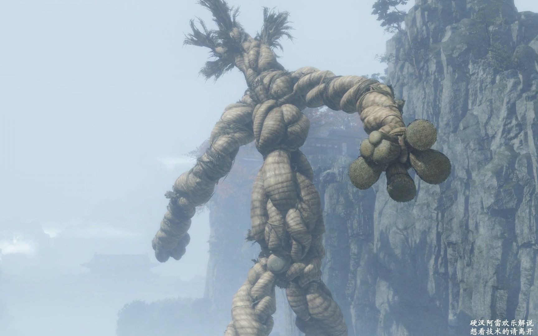 【硬汉阿雷】只狼影逝二度娱乐40期巨型稻草人