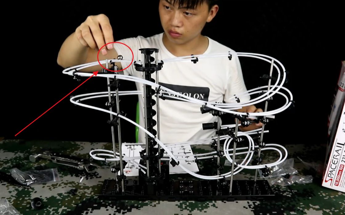 拆箱测评49元买来的云霄飞车,一款连组装都得花三个多小时的玩具_哔哩