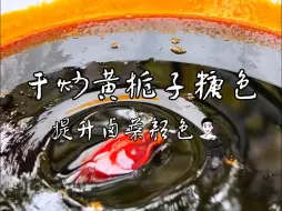 Download Video: 干炒黄栀子糖色，提升卤菜颜色--横