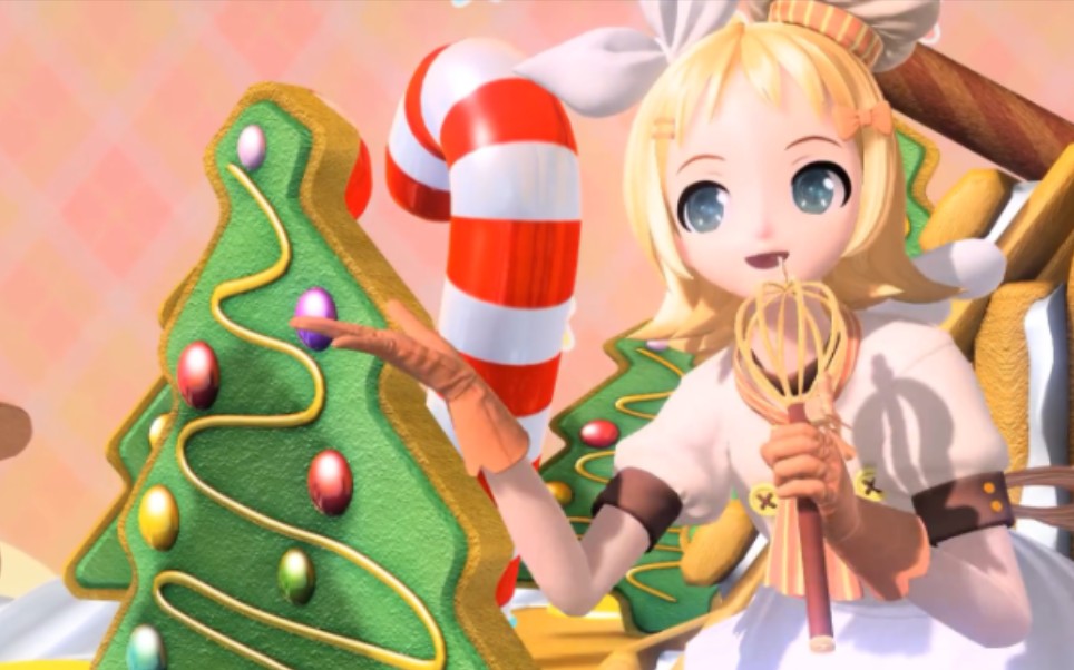 【pda ft】スイートマジック【鏡音リン:魔法厨娘】