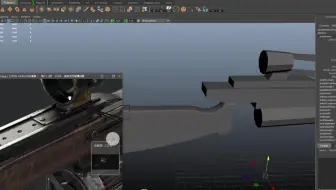 maya次时代模型制作：05弓箭细节制作