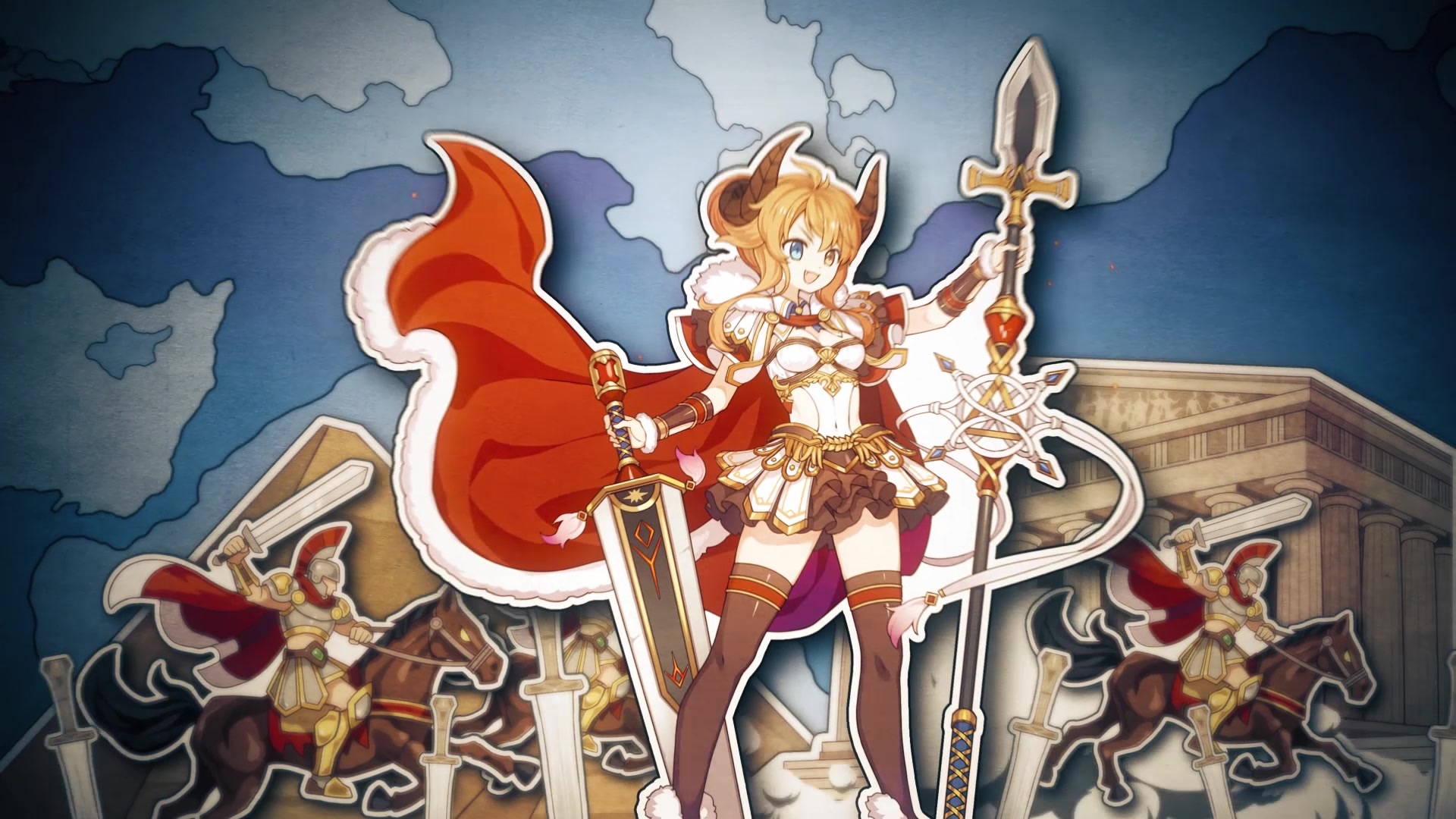 少女皇帝,君临魔都!《萌王ex》新op首曝!