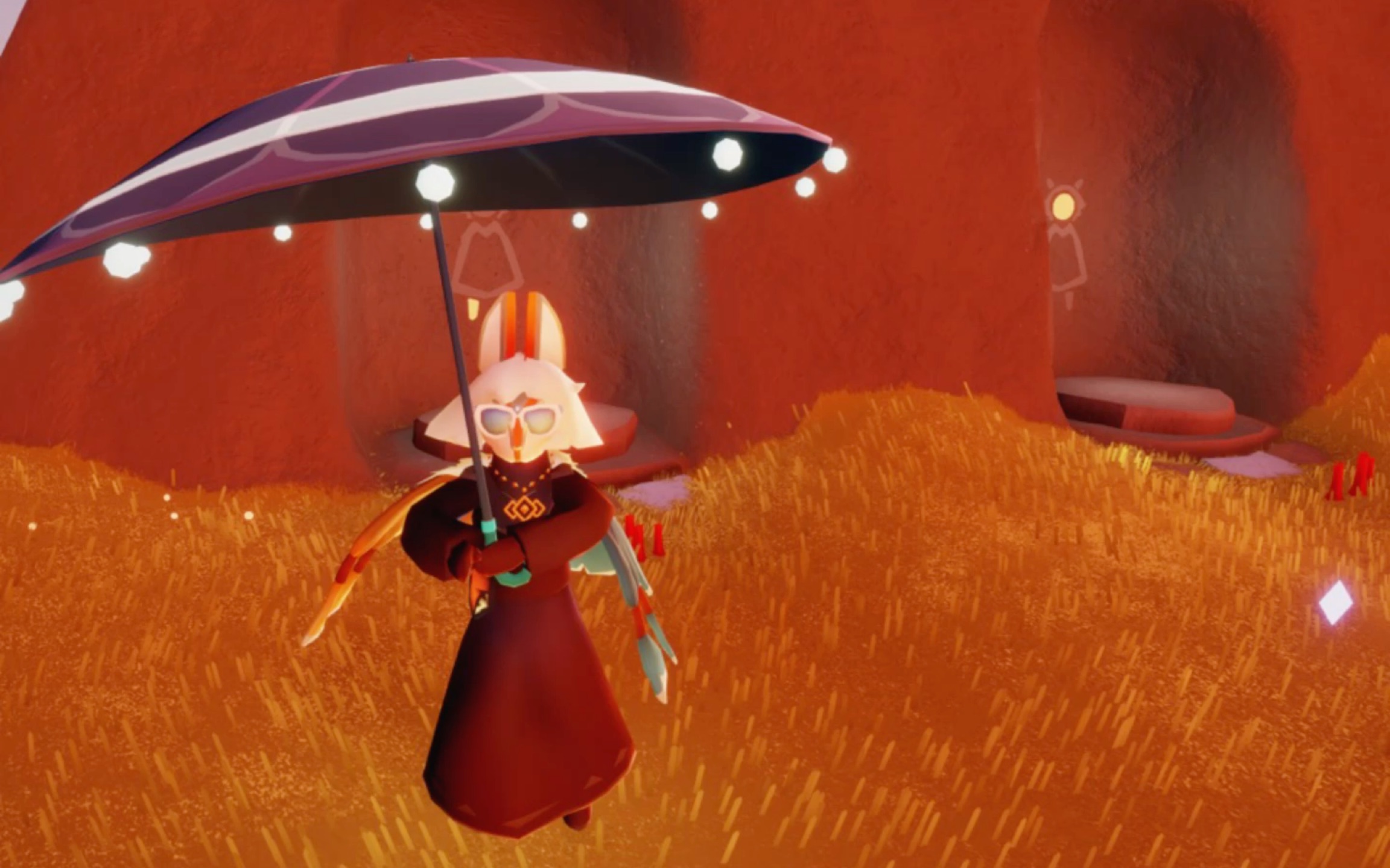 让没玩过光遇的朋友搭一套衣服