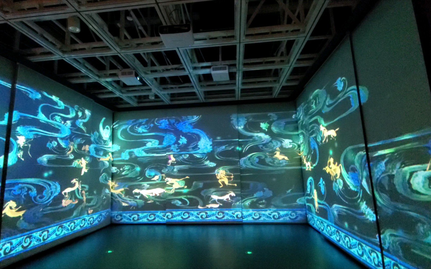 【4k】【永生之梦】投影秀|汉·无极——马王堆文物精品展|上海市闵行