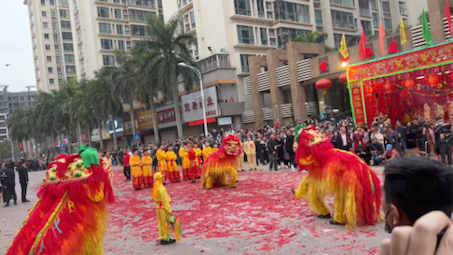 [图]潮汕年味｜澄海西门舞狮