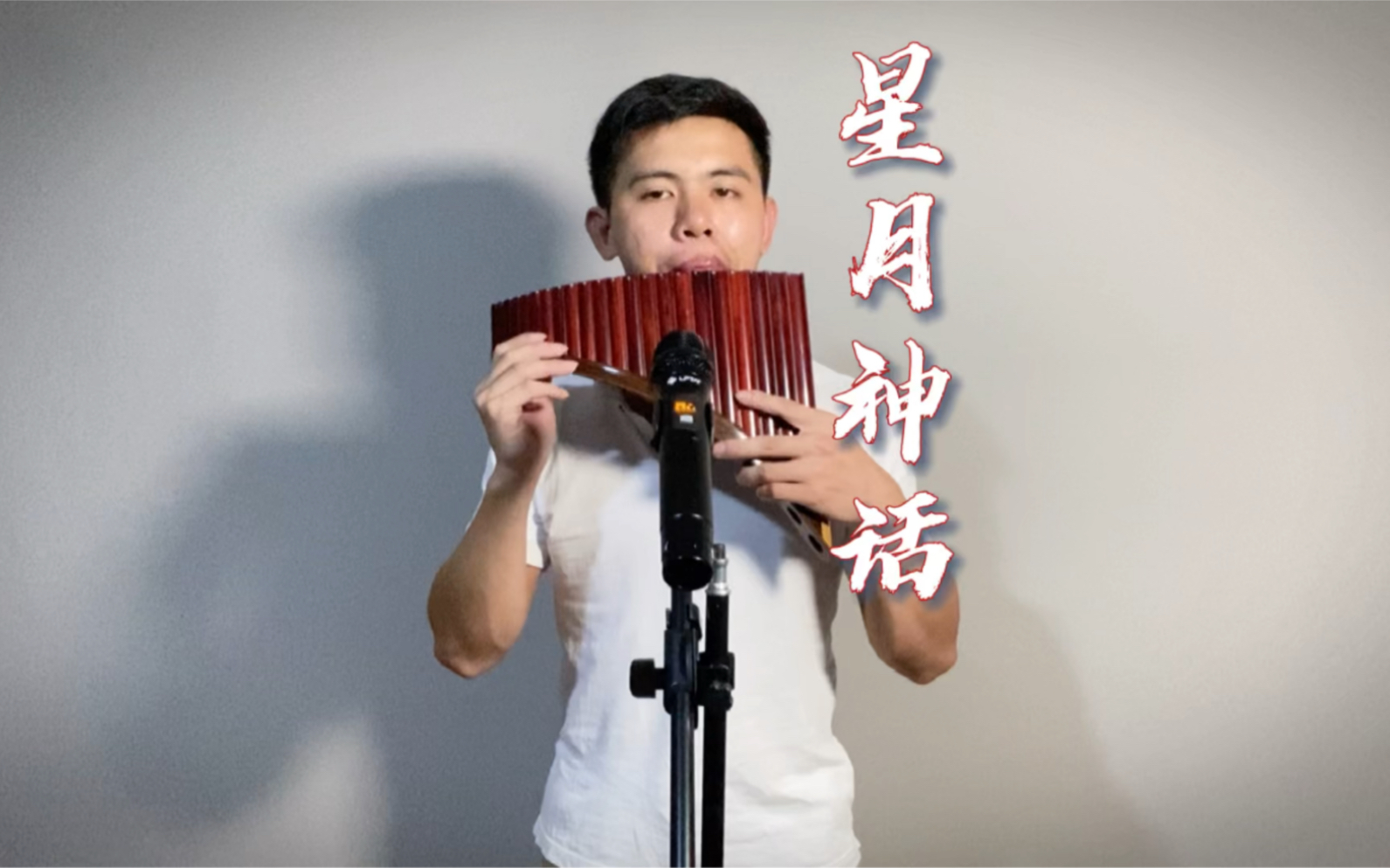 22管g调规格玫瑰木排箫演奏《星月神话》