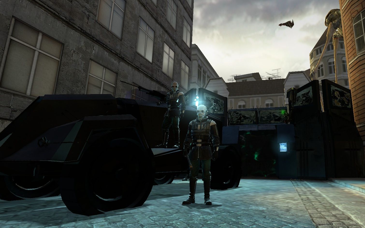 【半条命2】国民护卫队缉捕戈登弗里曼时的通讯日志(中文语音)_哔哩