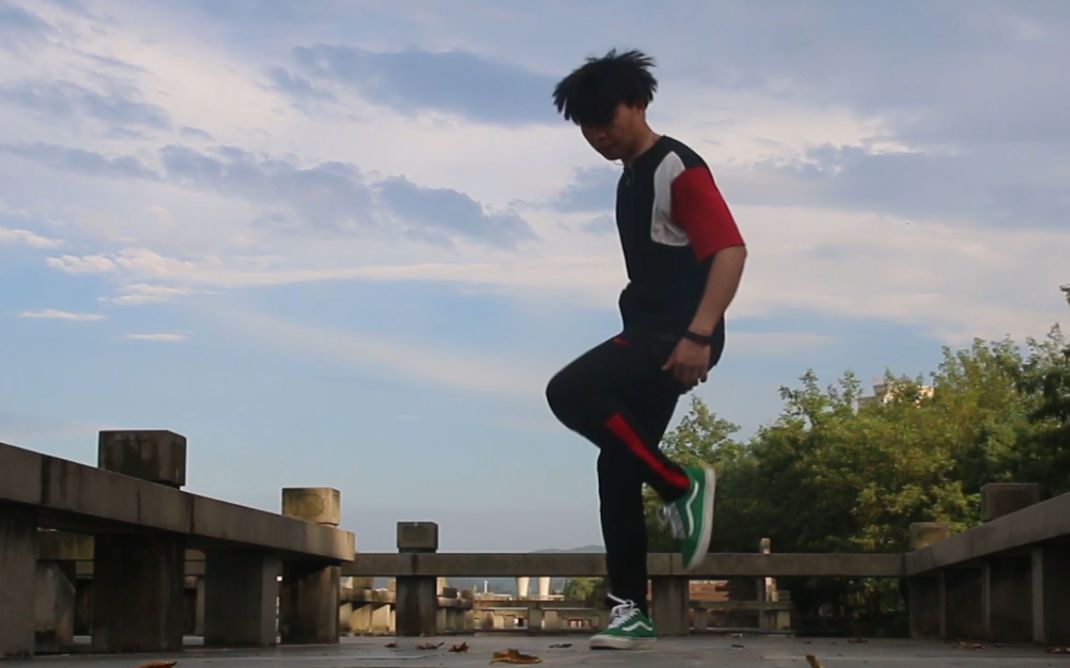 shuffle_简单的一段鬼步舞,天地变色,霸气外露