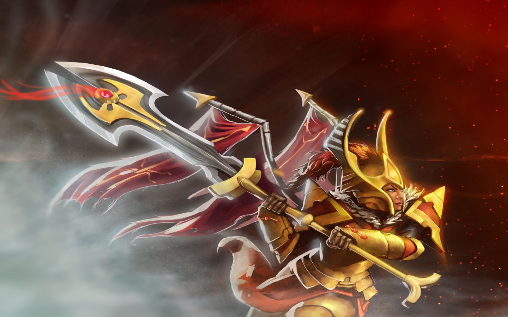 DOTA2全英雄中文台词收集之军团指挥官特蕾丝汀_哔哩哔哩_bilibili