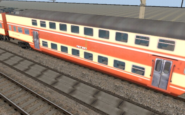trainz模拟火车手机版syz25b低开门报废车回送