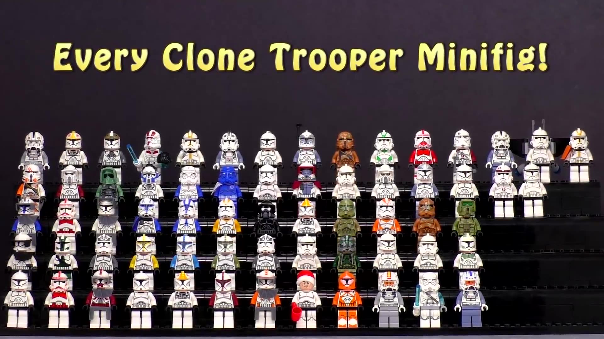 人仔收集回顾所有乐高星球大战克隆人legoclonetrooper