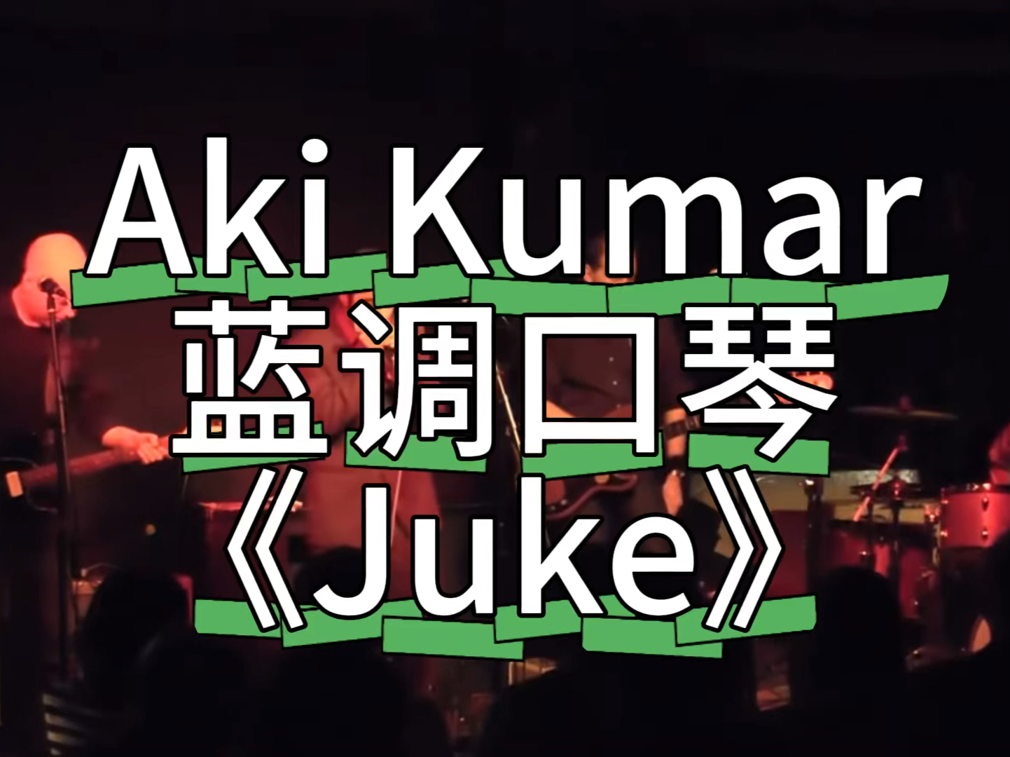 蓝调口琴Aki Kumar《Juke》哔哩哔哩bilibili