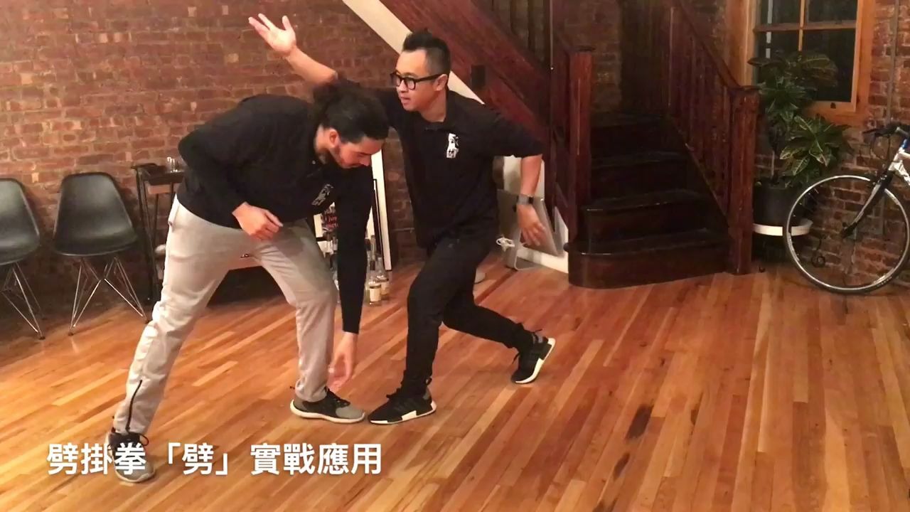 劈挂拳劈的实战运用