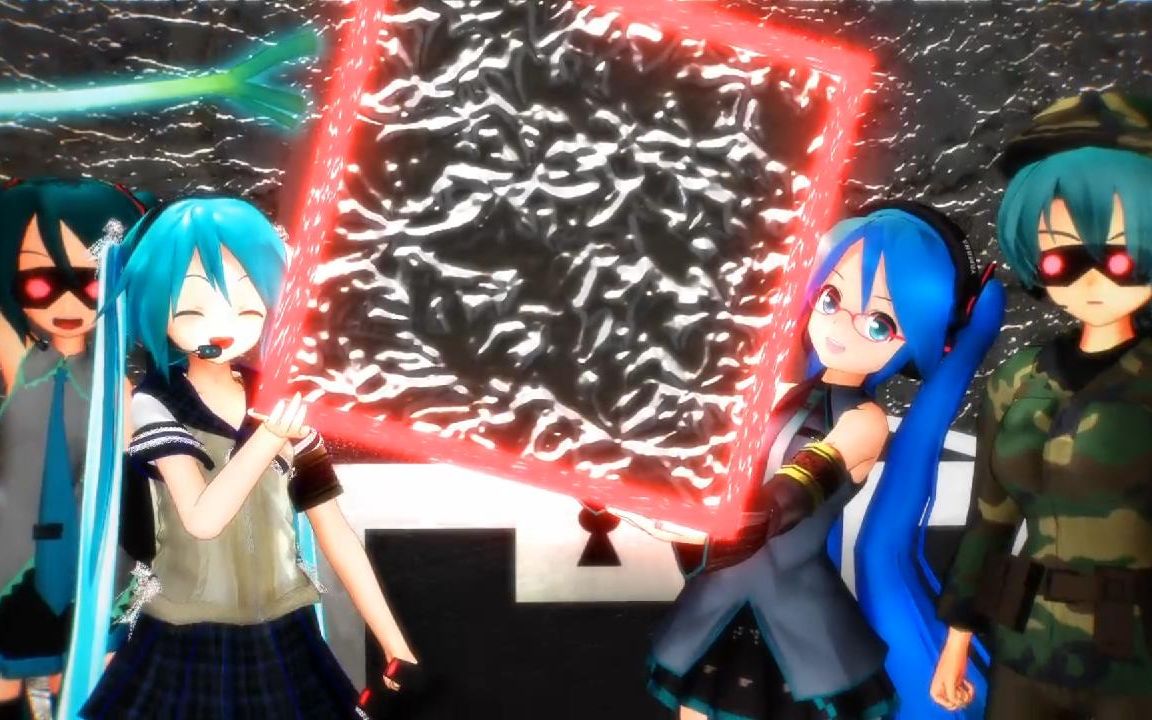 【MMD剧场】 初音未来四人组 第三话 迷宫都市【个人翻译】哔哩哔哩bilibili