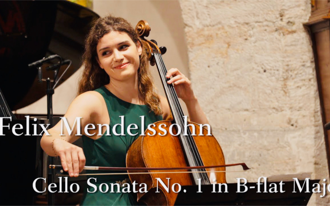 [图]Julia Hagen & 门德尔松-降B大调第一大提琴奏鸣曲 Mendelssohn: Cello Sonata No.1 in B-flat Major