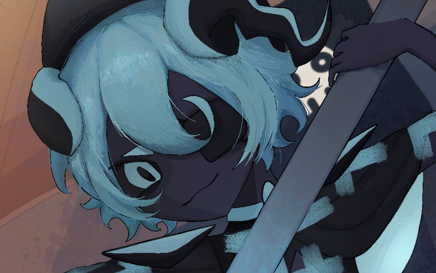 【战争之歌/绘画】披萨店年夜饭色块传画活动的塔爷