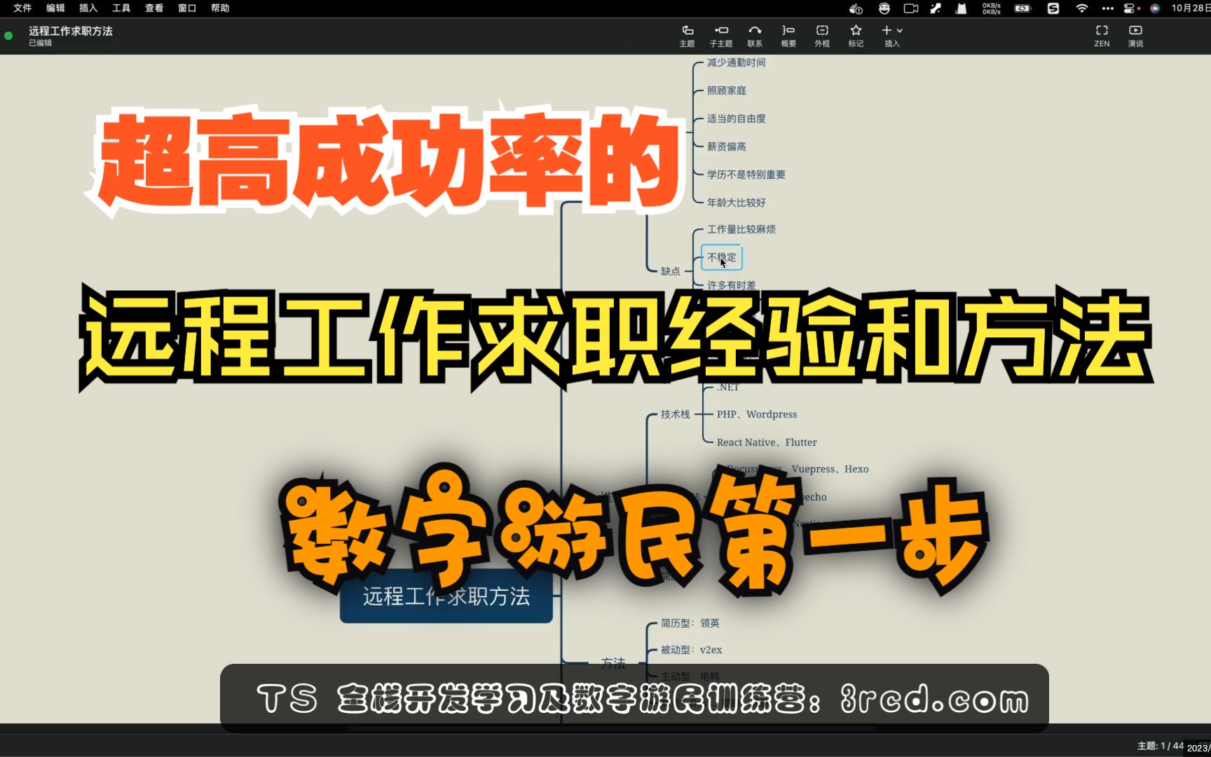 年薪35万的远程工作求职经验和方法  数字游民第一步!哔哩哔哩bilibili