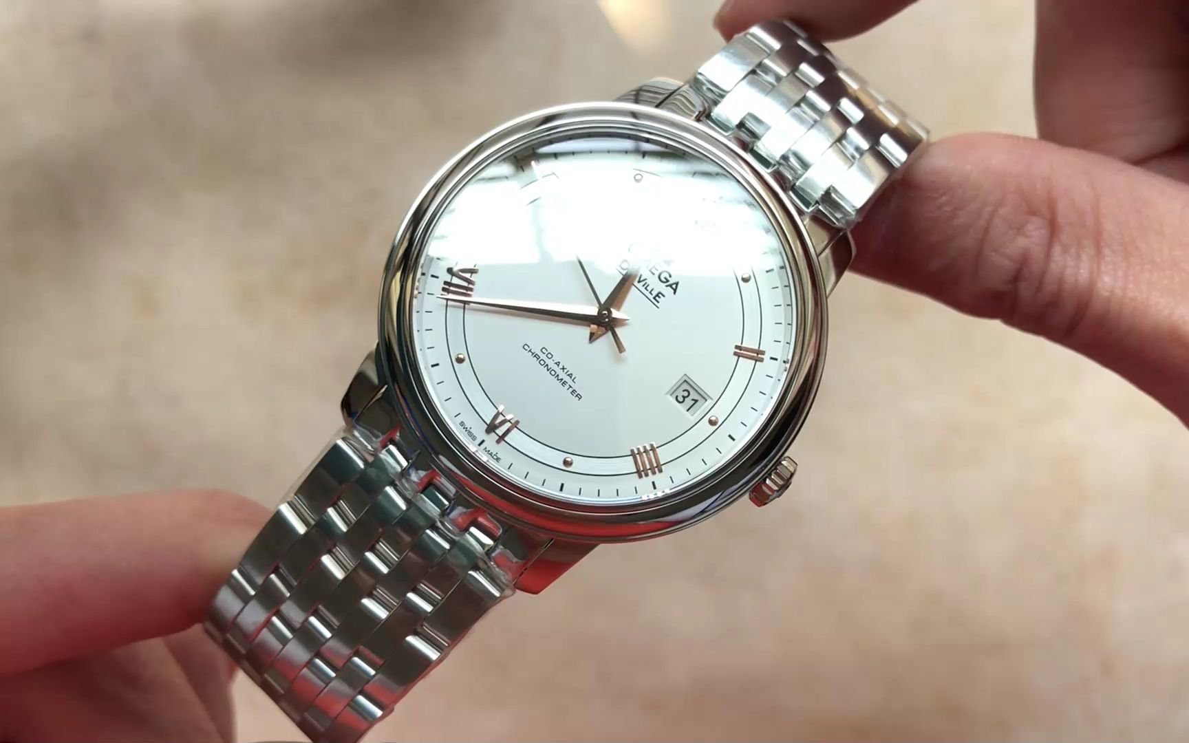 ky欧米茄碟飞典雅轨道面超薄款424.10.40.20.02.002