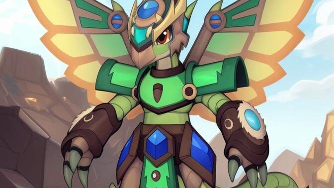 ai绘画-斗龙战士-斗龙王-木拉多