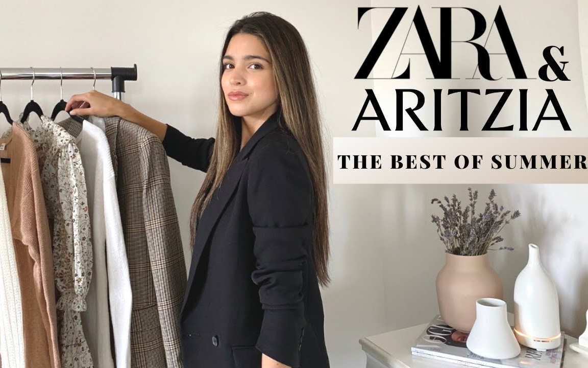 [图]【Samantha Guerrero】换季穿搭购物分享｜ZARA&ARITZIA HAUL｜SUMMER TRANSITIONAL PIECE FOR FALL