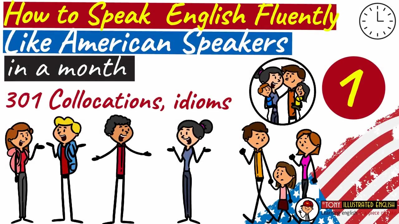 How to Speak English Fluently like an American in just 1 Month 图解如何流利说美语哔哩哔哩bilibili